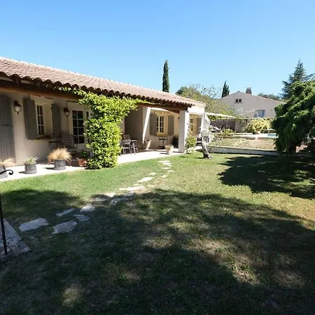 Family House With Private Pool In The Countryside Of Les Taillades, In The Luberon Park *